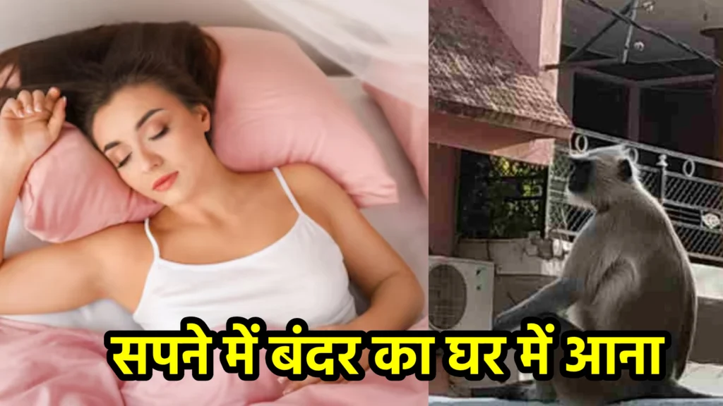 सपने में बंदर का घर में आना