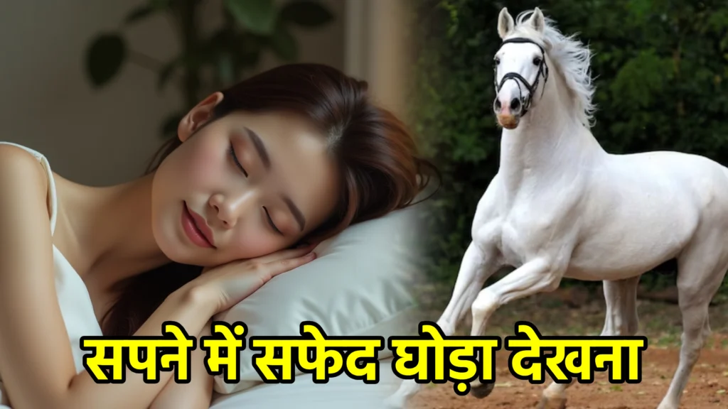 सपने में सफेद घोड़ा देखना
