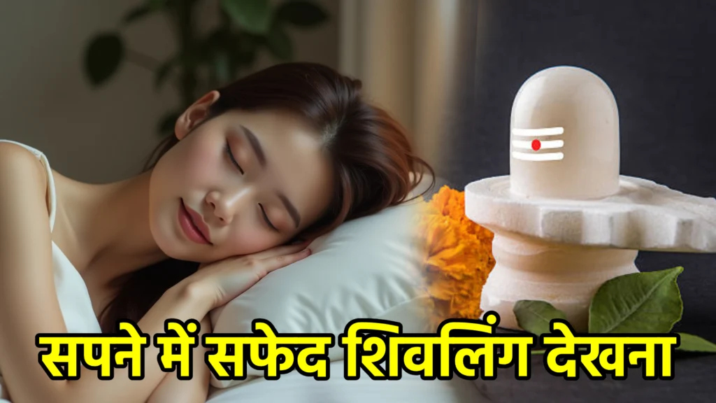 सपने में सफेद शिवलिंग देखना
